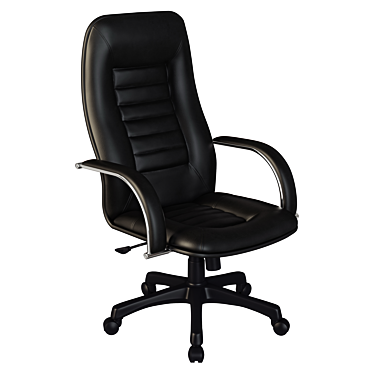 Luxury Leather Office Chair 3D model image 1 