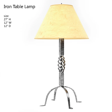 Iron Table Lamp