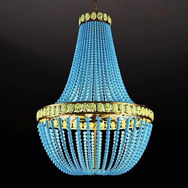 Venetian Elegance Chandelier 3D model image 1 