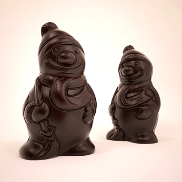 Heidi Chocolate Figurine 3D model image 1 