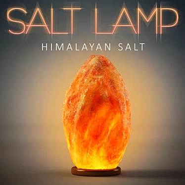 Title: Himalayan Salt Lamp: Natural Air Purifier 3D model image 1 