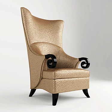 Bruno Zampa Avantgarde Armchair 3D model image 1 