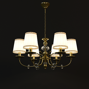 Elegant COLOSSEO FEDERICA 80946: A Radiant Masterpiece 3D model image 1 