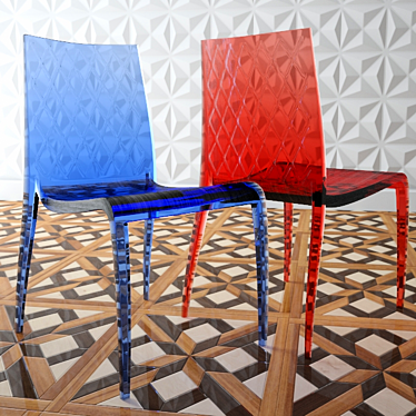 Energizing Beauty: KI 12 Chair 3D model image 1 