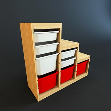 Ikea Toy Tidy: Organize and Store 3D model image 1 