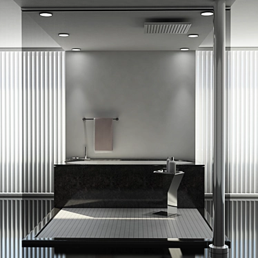Villeroy & Boch Cetus Bath & Shower Combo 3D model image 1 