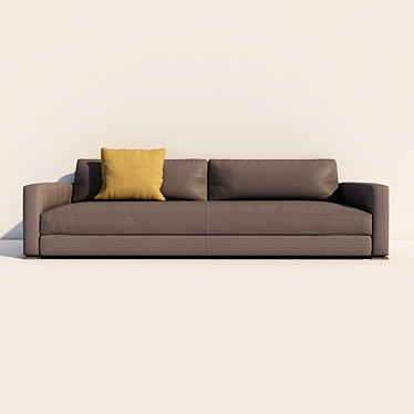 Cassandra Sofa: Elegant and Luxurious 3D model image 1 