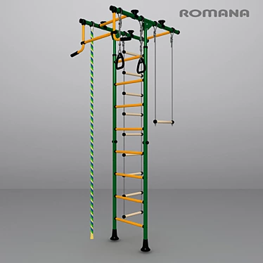 Comet-1 Home Gym: Versatile Fitness Solution 3D model image 1 