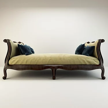 Classic Sofa 3D model image 1 