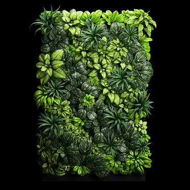 EcoWall Living Panel 3D model image 1 