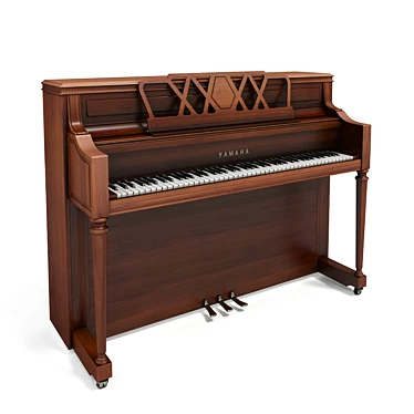 Yamaha M2 SM Acoustic Piano 3D model image 1 