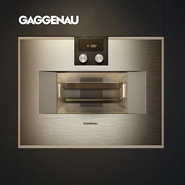 Gaggenau BO 470/471: Sleek & Sophisticated Oven 3D model image 1 