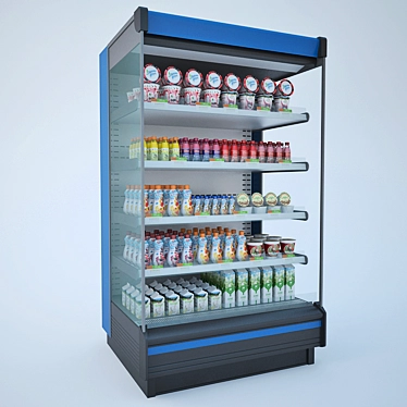 Linde Monaxis Refrigerated Cabinet 3D model image 1 