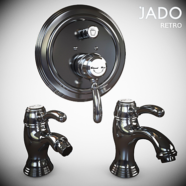 Vintage Jado Faucets 3D model image 1 