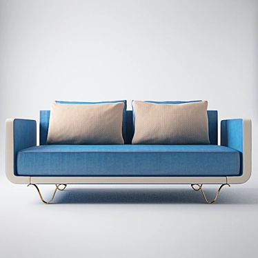 Couch Nile Blue