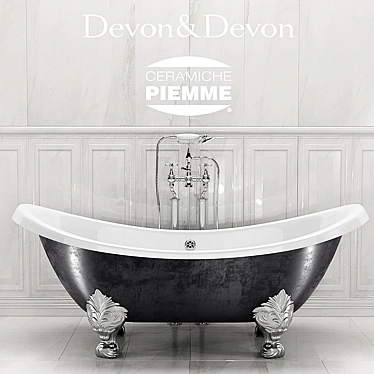 Elegant Devon Devon Tub 3D model image 1 