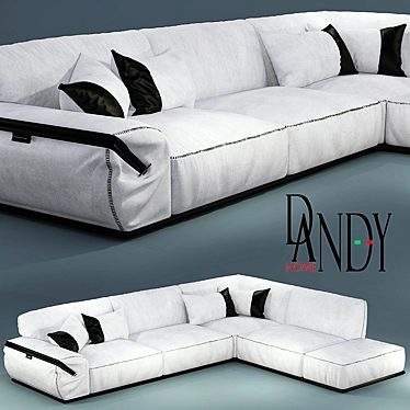 Luxury Sofa Mod Limousine 3D model image 1 