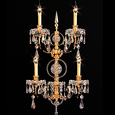 Elegant Almerich Sconces 2617 3D model image 1 