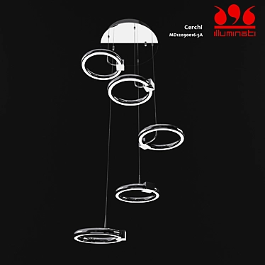 2015 Illuminati Cerchi Art. MD12090016-5A: Exquisite Elegance 3D model image 1 
