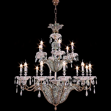 Almerich AL 2382/33 Chandelier: Elegant Illumination for Any Space 3D model image 1 