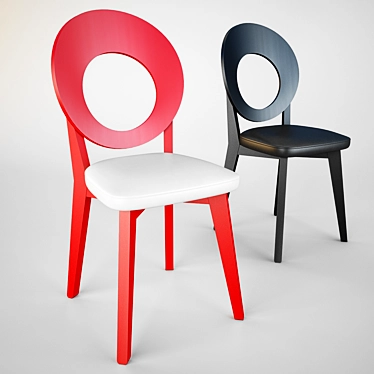 Schmidt Nemo Chair: Exceptional Style 3D model image 1 