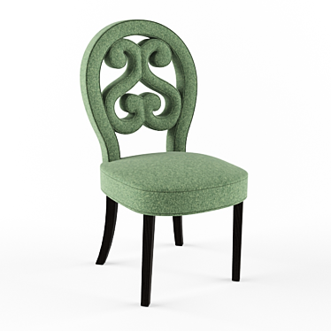 Elegant Green Chair by Patrizia Garganti 3D model image 1 