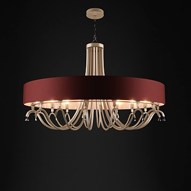 Luxury Stravagante Chandelier 3D model image 1 