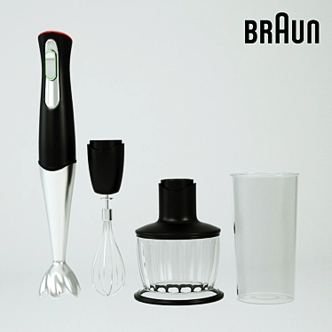 Braun MQ735: The Ultimate Kitchen Tool 3D model image 1 