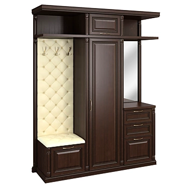 Ast-Mebel Hallway Cabinet 3D model image 1 