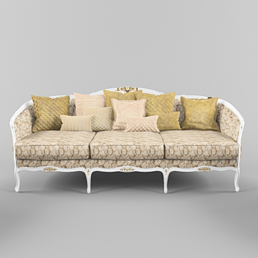 Classic Sofa by Angelo Cappellini 3D model image 1 
