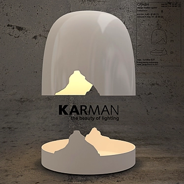 Suspended Tray Pendant Light 3D model image 1 