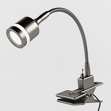 Adesso Prospect Clip-On LED Lamp 3D model image 1 