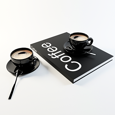 Caffeinated Voluminous Book Aroma 3D model image 1 