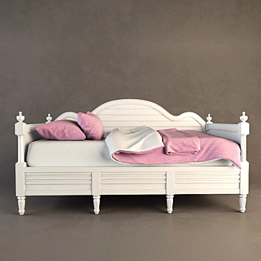 Title: RH Delfina Daybed: Elegant and Versatile 3D model image 1 