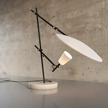 Crescent table lamp, Lewis Yee