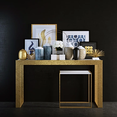 Elegant Home Decor Set - Williams-Sonoma 3D model image 1 