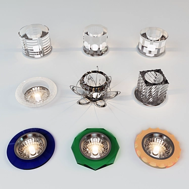 Versatile Spotlights for Stylish Lighting 3D model image 1 