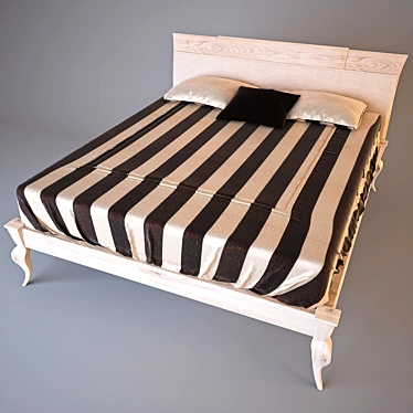 Luxury Marchetti CAT_LE NOTT Bed 3D model image 1 
