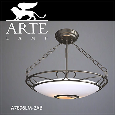 Elegant ARTE LAMP Suspension Pendant 3D model image 1 