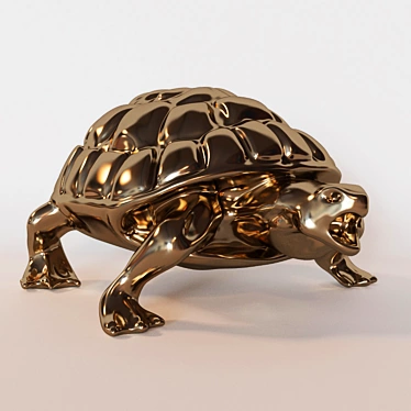 Majestic Turtle Sculpture 3D model image 1 