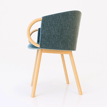 Zant Chair  Elegant and Versatile 3D model image 1 