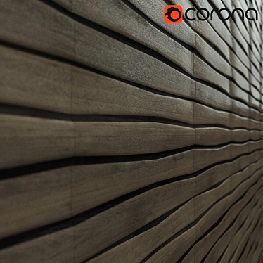 Flandes Beige Wall Tile - 310x1250mm 3D model image 1 
