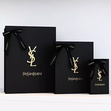 YSL Luxury Storage Solution 3D model image 1 