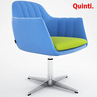 Italian Luxury: VITTORIA Quinti Chair 3D model image 1 