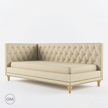 Elegant Olivia Daybed by Marko Kraus 3D model image 1 