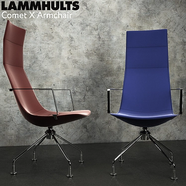 Comet X: Modern Office Chair 3D model image 1 