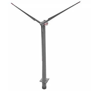 EcoPower Wind Turbines 3D model image 1 