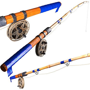 Ultimate Angler's Dream Rod 3D model image 1 