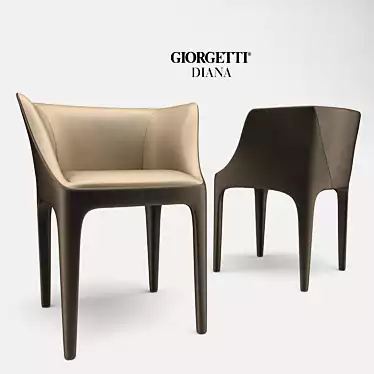 Giorgetti Diana: Elegant and Compact Design 3D model image 1 