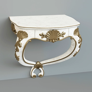 Elegant Silvano Grifoni Console 3D model image 1 